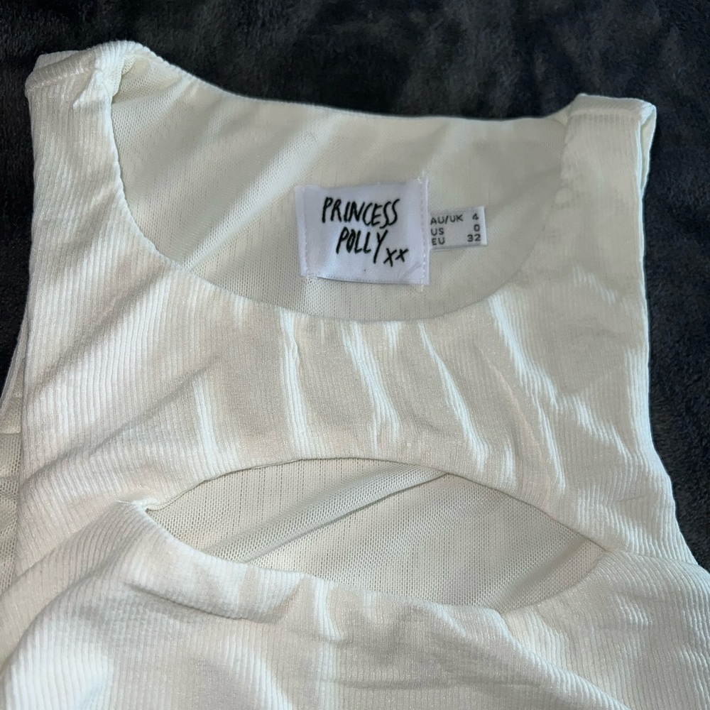 Princess Polly Lynlee Top in White Size 0 - Picture 13 of 16